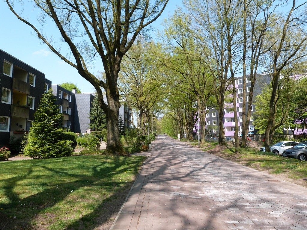 Chemin pour piétons et vélos, Wulfen-Barkenberg, Dorsten