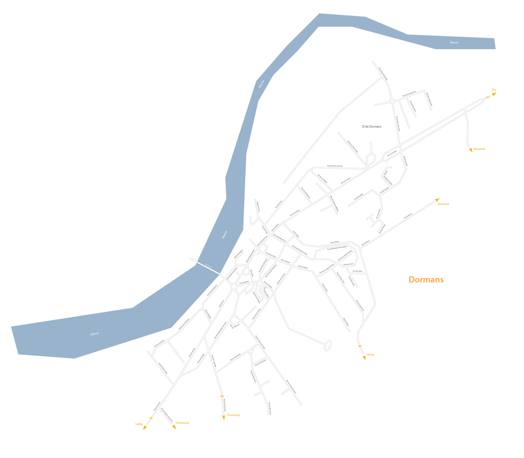 Plan de Dormans