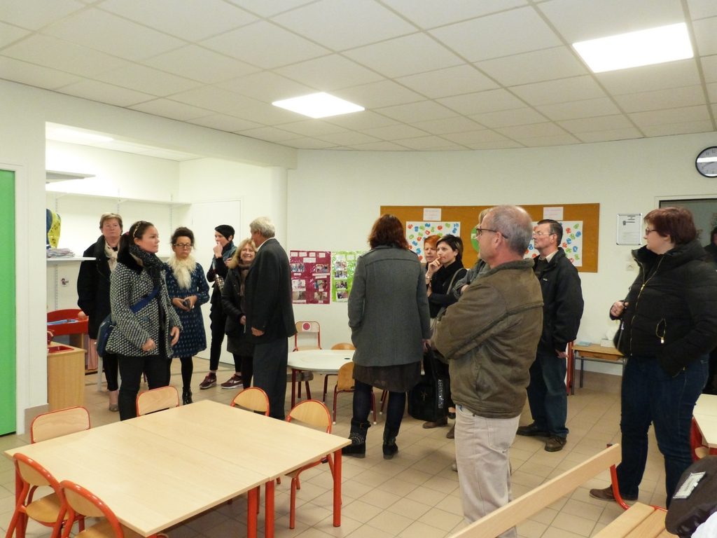 une salle de classe de l'école des Erables à Dormans