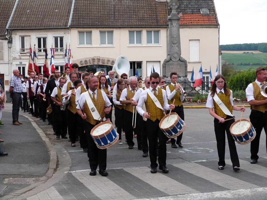 défilé franco-allemand 14 juillet 2017 Dormans