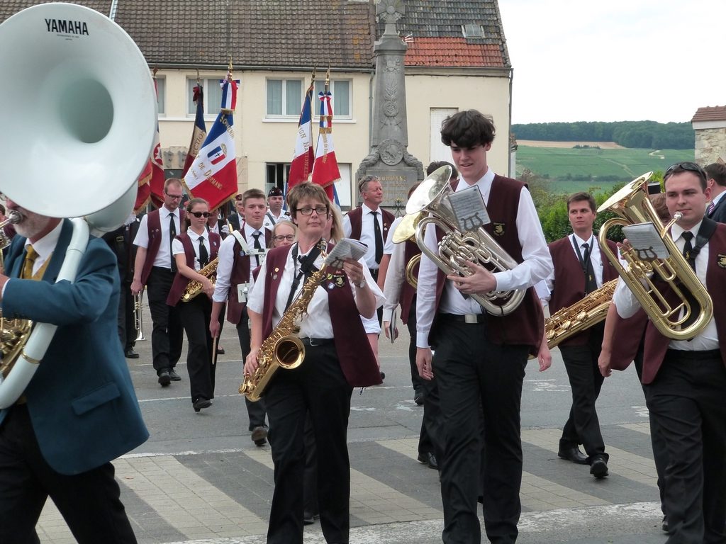 défilé franco-allemand 14 juillet 2017 Dormans